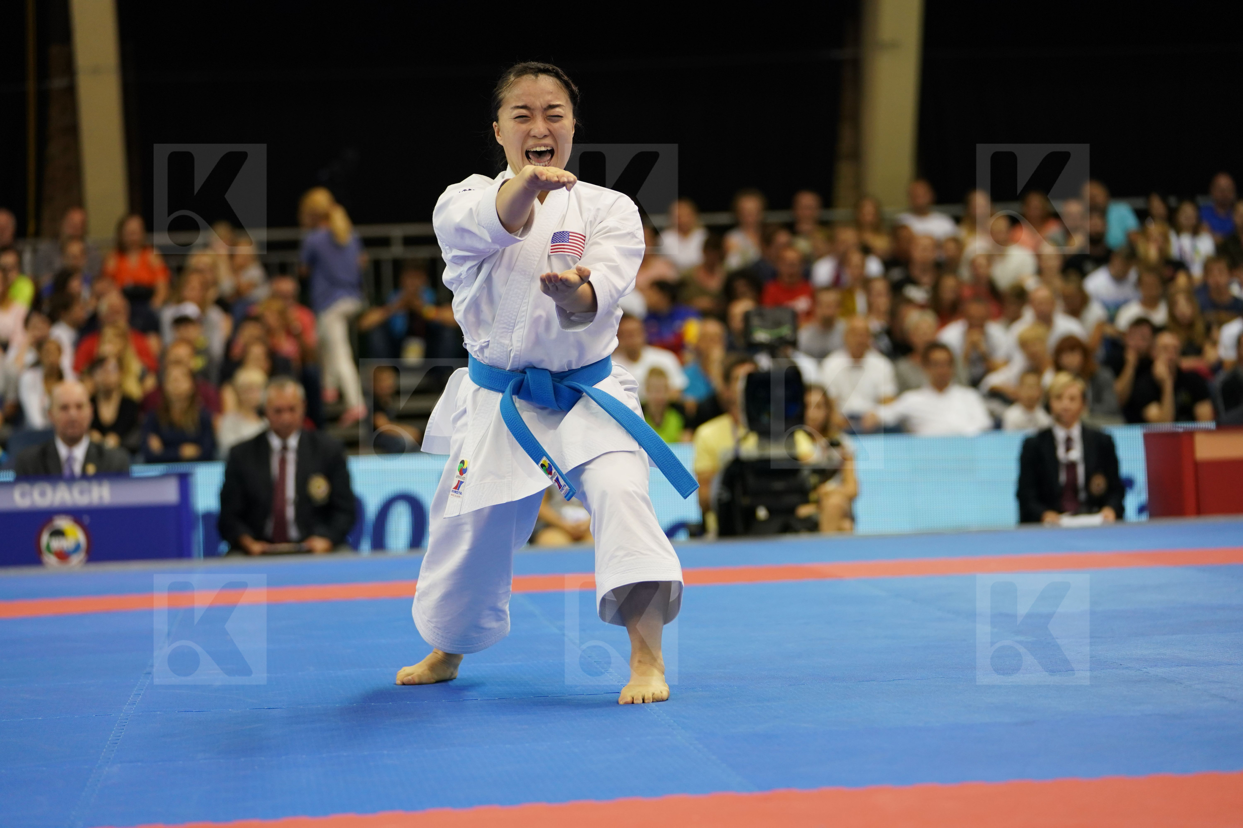 bronze match Female Kata Kokumai Sakura USA